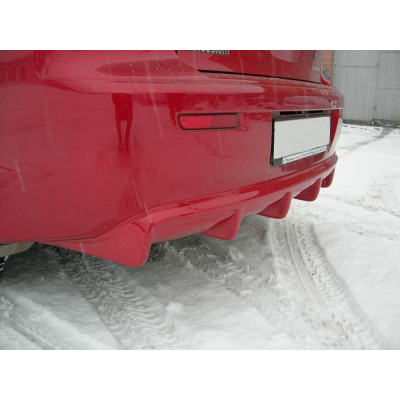 Накладка на задний бампер для LANCER X 